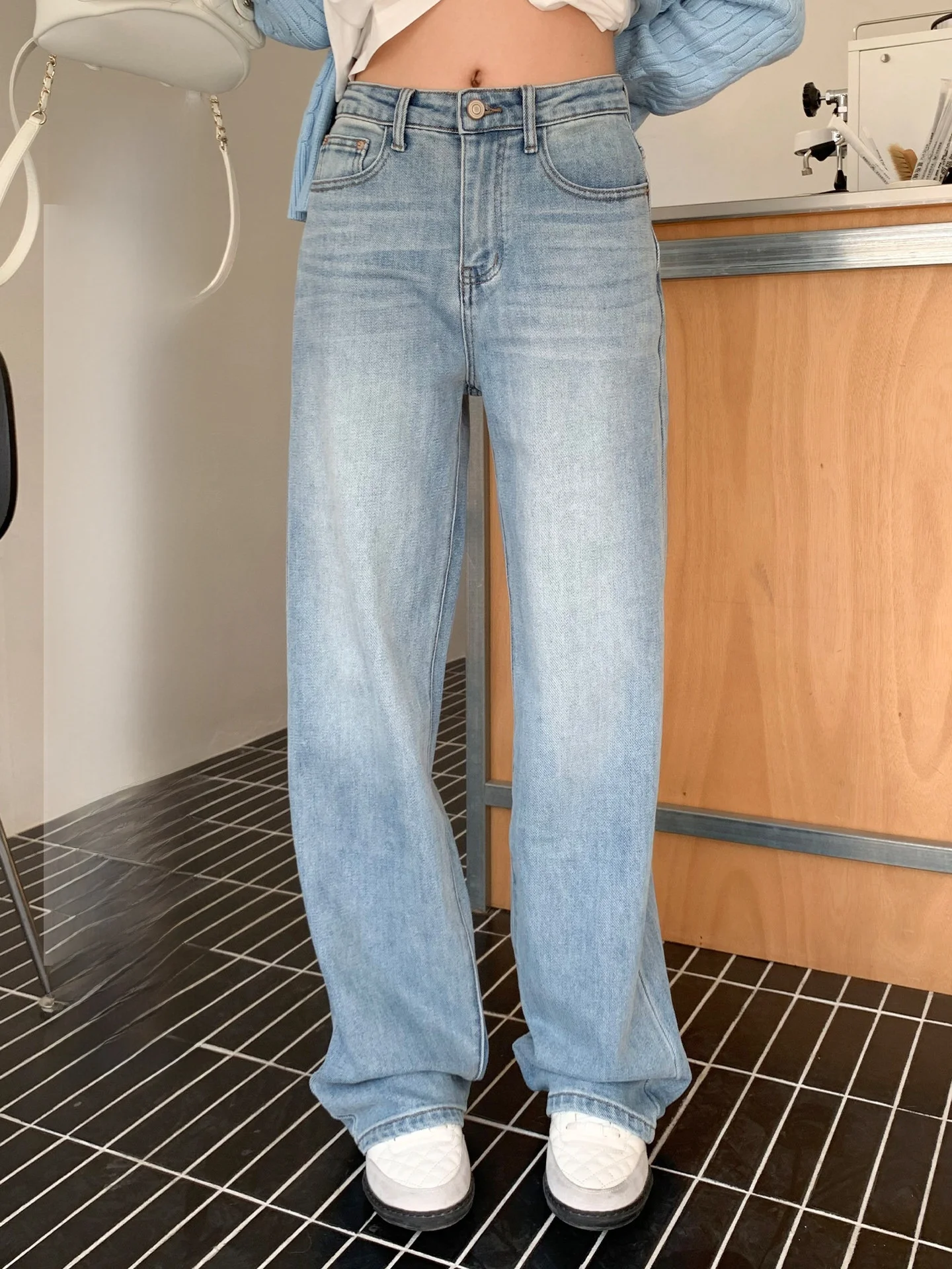 Blue Jeans Orange Tree Where Straight Leg Floor-Length Women's Winter Casual Loose Wide Leg Pants Loose Fit Trousers
Blue Jeans Orange Tree Where Straight Leg Floor-Length Women's Winter Casual Loose Wide Leg Pants Loose Fit Trousers