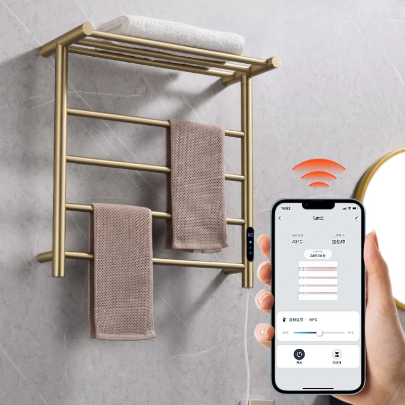 Electric heating towel rack, bathroom, bathroom, household intelligent constant temperature drying, sterilization, disinfection,
Electric heating towel rack, bathroom, bathroom, household intelligent constant temperature drying, sterilization, disinfection,