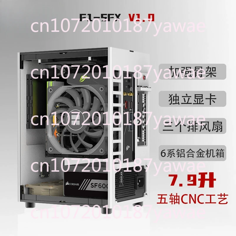 Lzmod 7.9L F1-SFX Single Display SFXL Power Supply Itx Small Chassis with Double-sided Inverted Heat Dissipation Holes
Lzmod 7.9L F1-SFX Single Display SFXL Power Supply Itx Small Chassis with Double-sided Inverted Heat Dissipation Holes