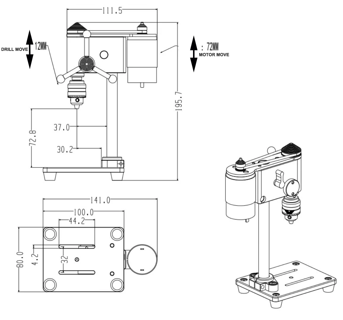 3.175mm 0.3-4mm chuck clamp mini drilling machine precision watch repair tool speed adjustable power adapter mini bench drill
3.175mm 0.3-4mm chuck clamp mini drilling machine precision watch repair tool speed adjustable power adapter mini bench drill