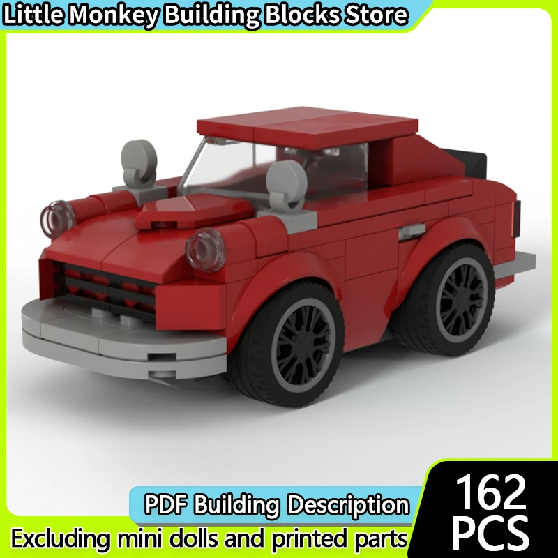 Speed Racing Car Model MOC Building Bricks Red Vintage Small Car Modular Technology Children Holiday Gifts Assemble Toys Suit
Speed Racing Car Model MOC Building Bricks Red Vintage Small Car Modular Technology Children Holiday Gifts Assemble Toys Suit