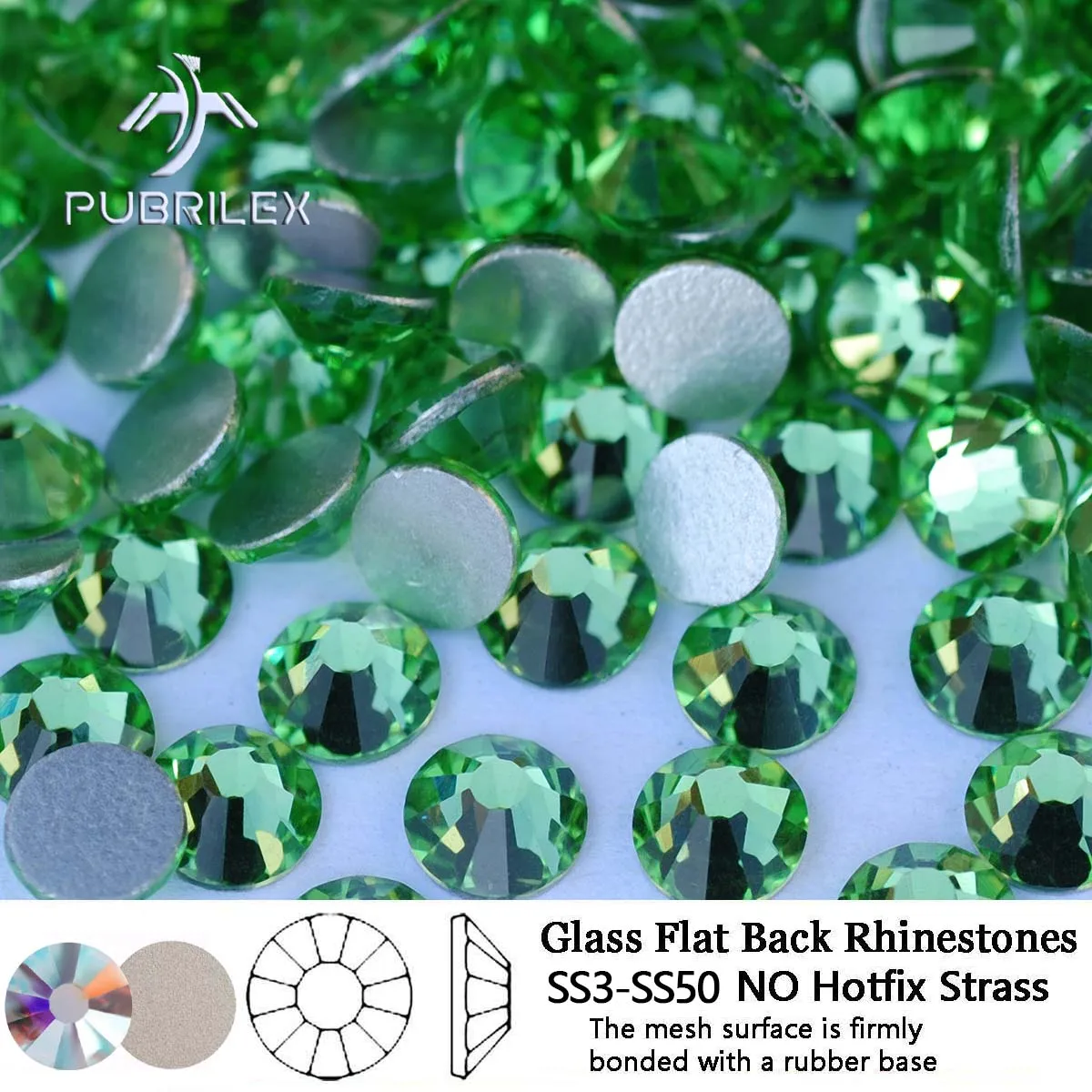 Different Sizes Peridot Strass DMC NON Iron On NO Hotfix Crystal Rhinestones Flatback Stone for Nail Art Garment Dress Face
Different Sizes Peridot Strass DMC NON Iron On NO Hotfix Crystal Rhinestones Flatback Stone for Nail Art Garment Dress Face