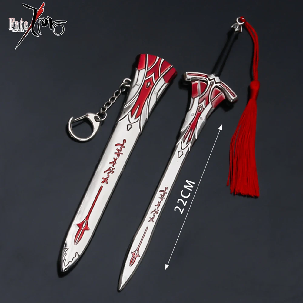 22cm Clarent Sword Mordred Saber FATE Anime Peripheral Knights of the Round Table 1:6 Equipment Crafts Toy Decoration Collection
22cm Clarent Sword Mordred Saber FATE Anime Peripheral Knights of the Round Table 1:6 Equipment Crafts Toy Decoration Collection