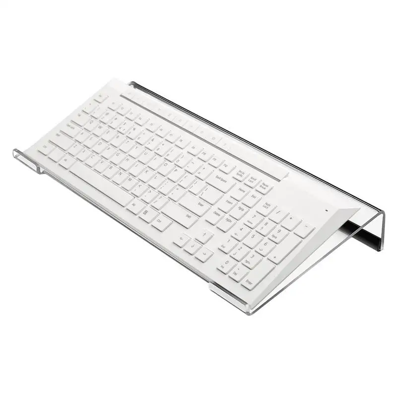 Acrylic Keyboard Stand Keyboard Stand for Desktop Clear Acrylic PC Keyboard Display Tray Game Essential Computer Accessories
Acrylic Keyboard Stand Keyboard Stand for Desktop Clear Acrylic PC Keyboard Display Tray Game Essential Computer Accessories