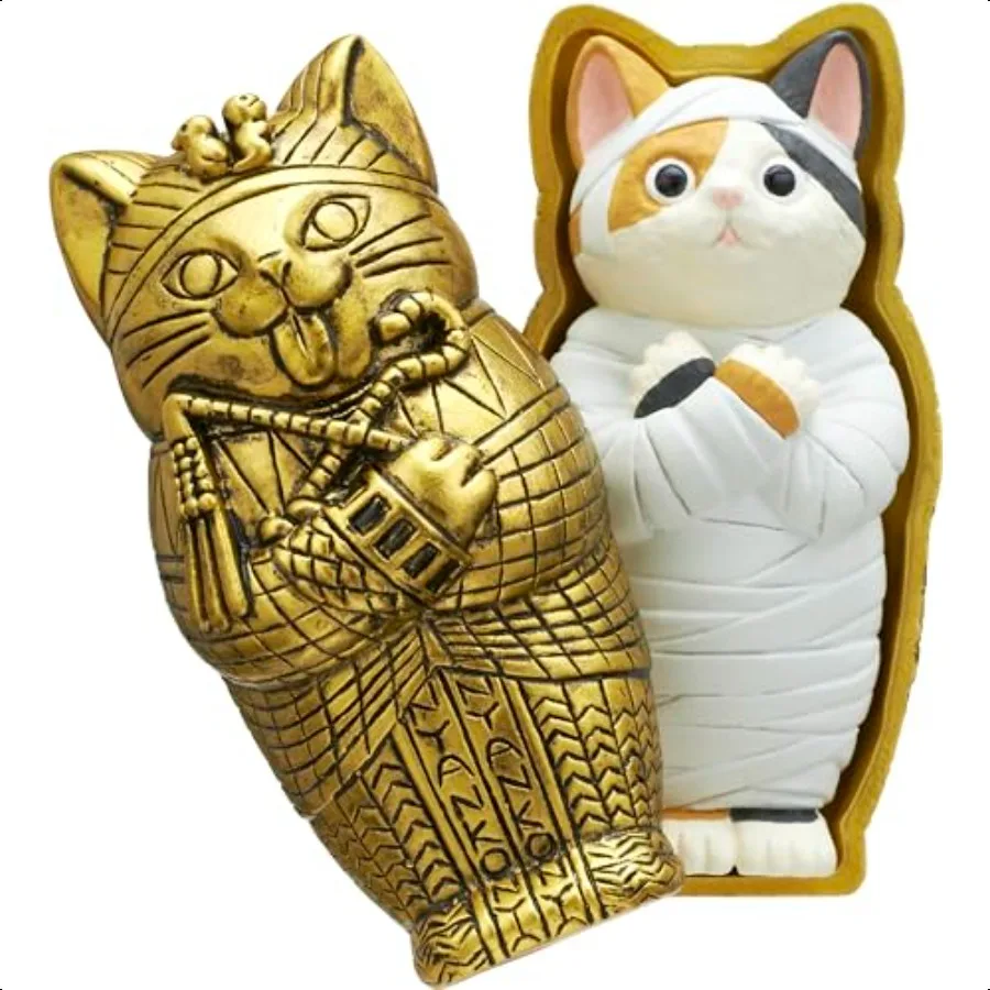 Kitan Club Mummy Cat Figure Blind Box 1 of 5 Collectable Mini Figurines Fun Versatile Decoration
Kitan Club Mummy Cat Figure Blind Box 1 of 5 Collectable Mini Figurines Fun Versatile Decoration