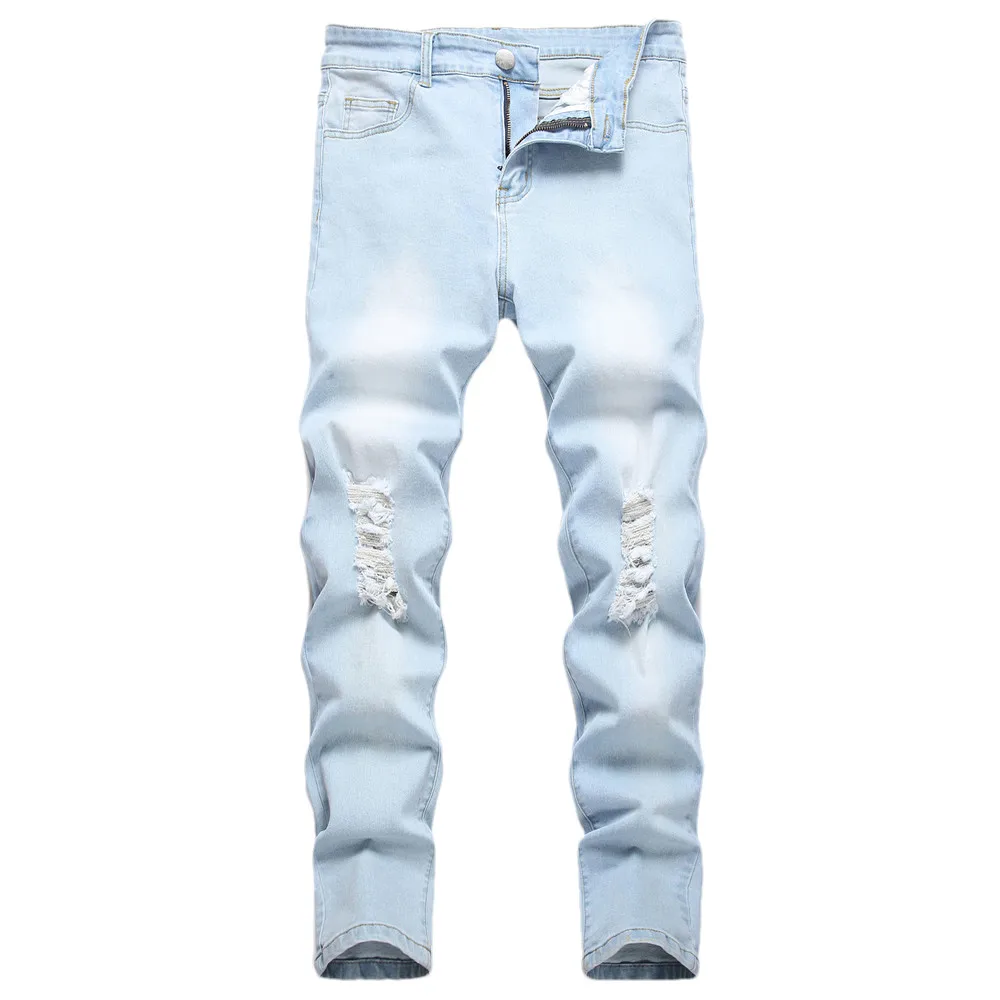 Plus Size 5XL 6XL Men Straight Jeans Trousers Ripped Stylish Street Style Stretch Slim Men's Holes Denim Pants
Plus Size 5XL 6XL Men Straight Jeans Trousers Ripped Stylish Street Style Stretch Slim Men's Holes Denim Pants