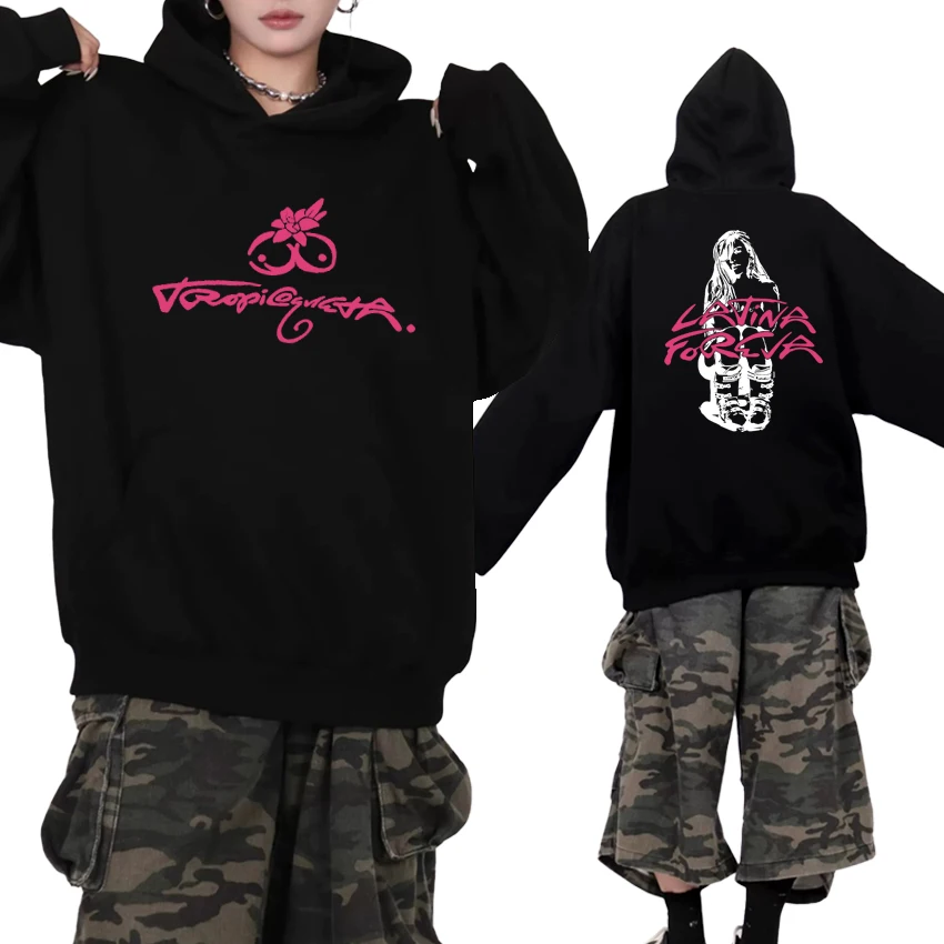 Fashion Karol G 2025 Tropicoqueta Album Graphics printed Hoodies Men women music Style Sweatshirt Unisex Fleece Casual pullovers
Fashion Karol G 2025 Tropicoqueta Album Graphics printed Hoodies Men women music Style Sweatshirt Unisex Fleece Casual pullovers