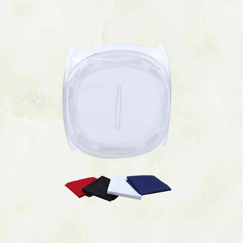 1Pcs Foldable Photo Tent Portable Round Cube Photography Studio Box 40cm Four Color Backdrop Black Photo
1Pcs Foldable Photo Tent Portable Round Cube Photography Studio Box 40cm Four Color Backdrop Black Photo