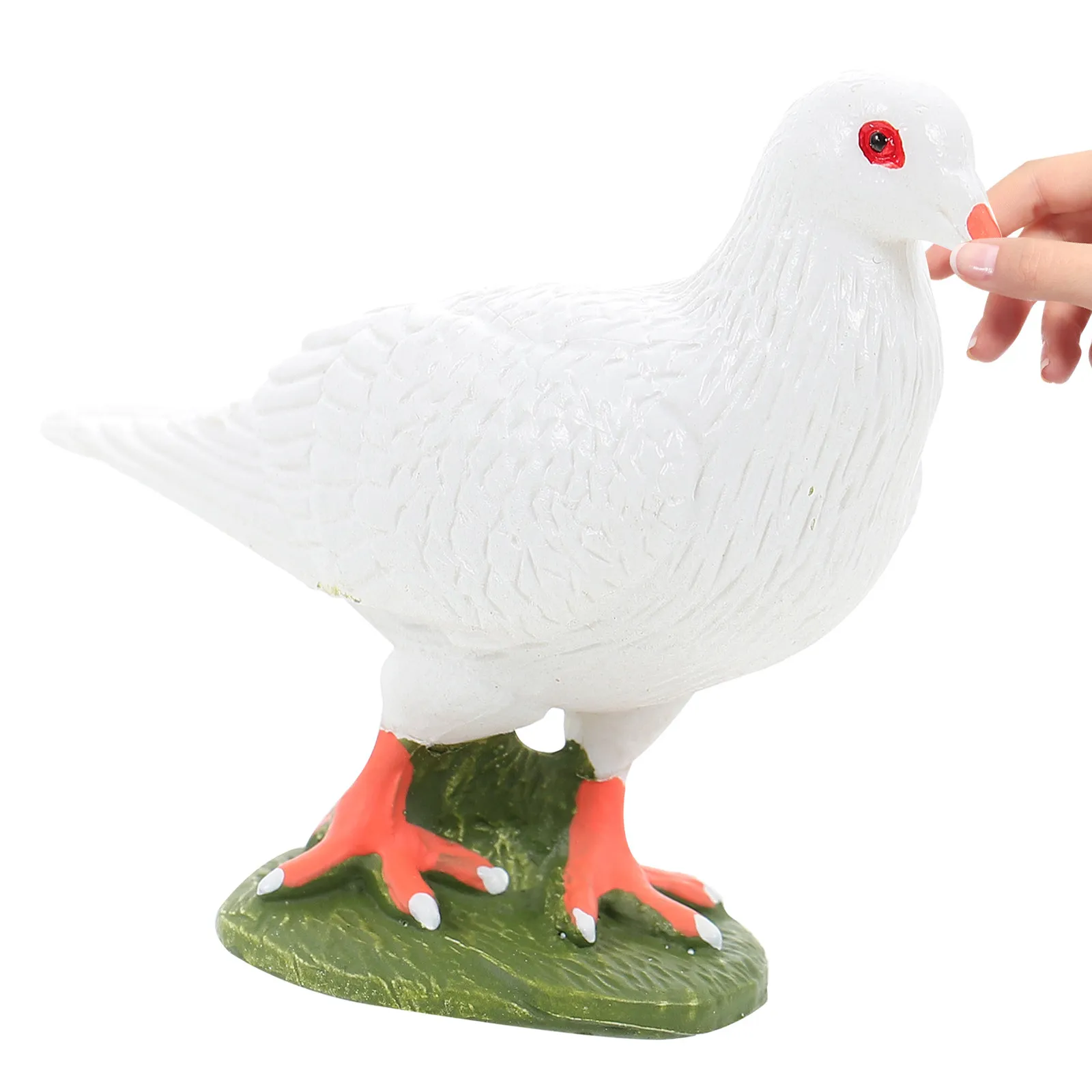 Simulated Dove Plastic Craft Vivid Garden Ornament Lifelike Statue Micro Landscape Decoration Dove Figurine Yard Lawn Ornament
Simulated Dove Plastic Craft Vivid Garden Ornament Lifelike Statue Micro Landscape Decoration Dove Figurine Yard Lawn Ornament