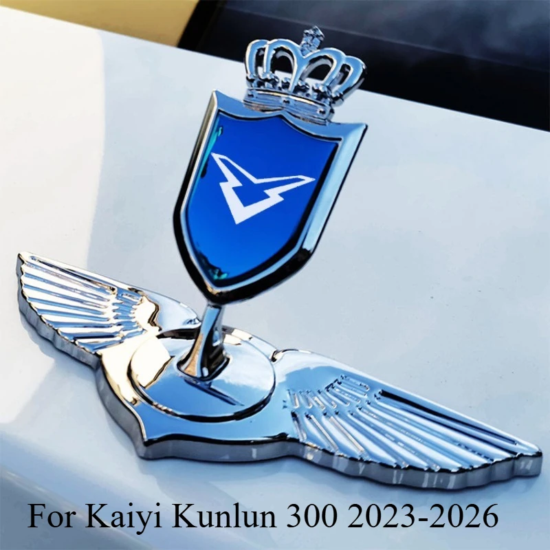 For Kaiyi Kunlun 300 2023-2026 Front Engine Hood Three-dimensional Car Emblems Metal Decorative Accessories
For Kaiyi Kunlun 300 2023-2026 Front Engine Hood Three-dimensional Car Emblems Metal Decorative Accessories