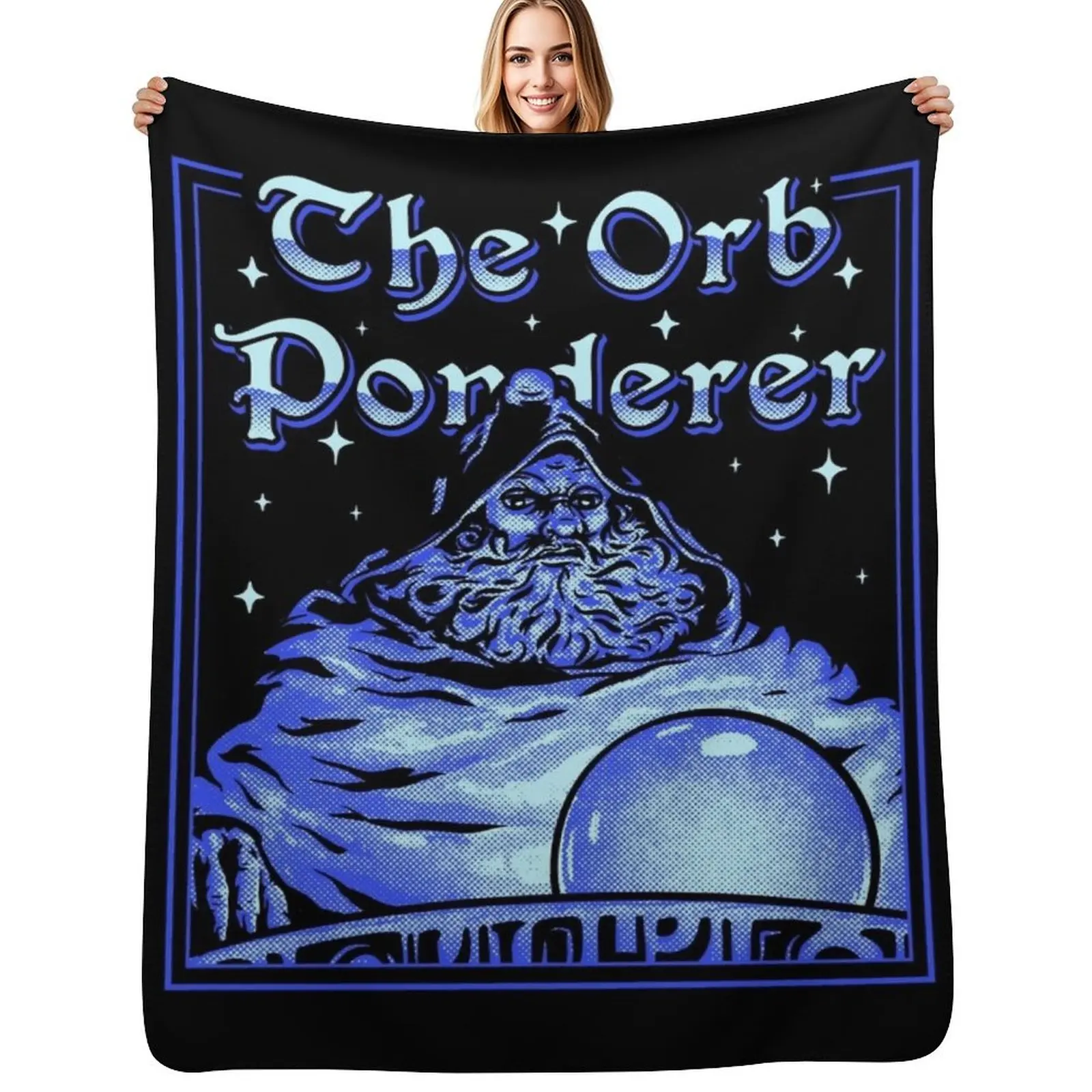 The Orb Ponderer - Pondering Orb Wizard with Magic Ball Magician MEME Throw Blanket Thin Soft Blanket for Summer Night Sleeping
The Orb Ponderer - Pondering Orb Wizard with Magic Ball Magician MEME Throw Blanket Thin Soft Blanket for Summer Night Sleeping