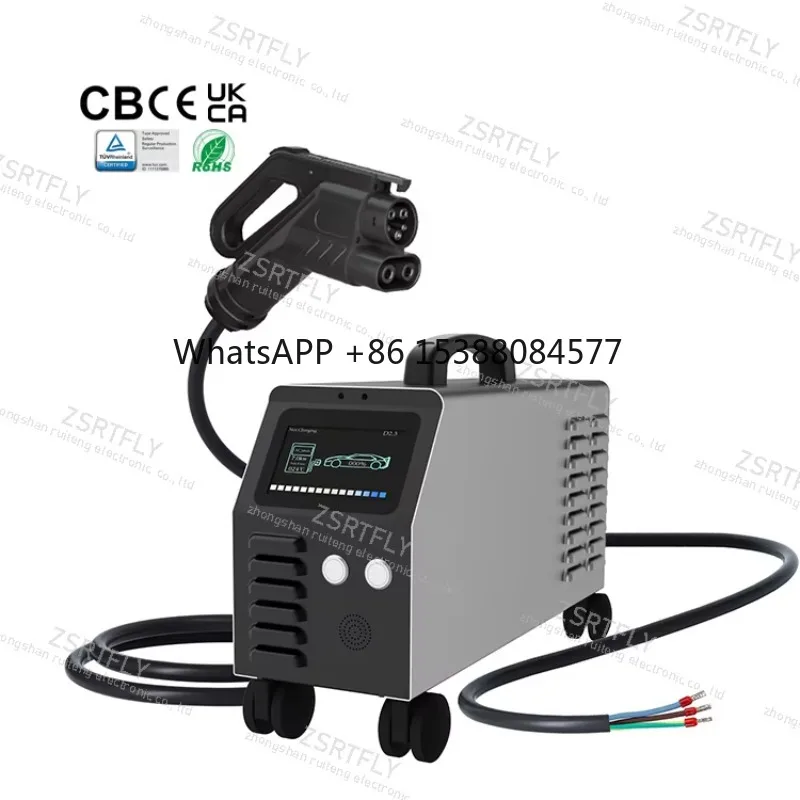 CCS1 Fast DC Electric Vehicle Chargers 7KW 20KW 30KW 40KW Portable Home Use DC Charging Stations
CCS1 Fast DC Electric Vehicle Chargers 7KW 20KW 30KW 40KW Portable Home Use DC Charging Stations