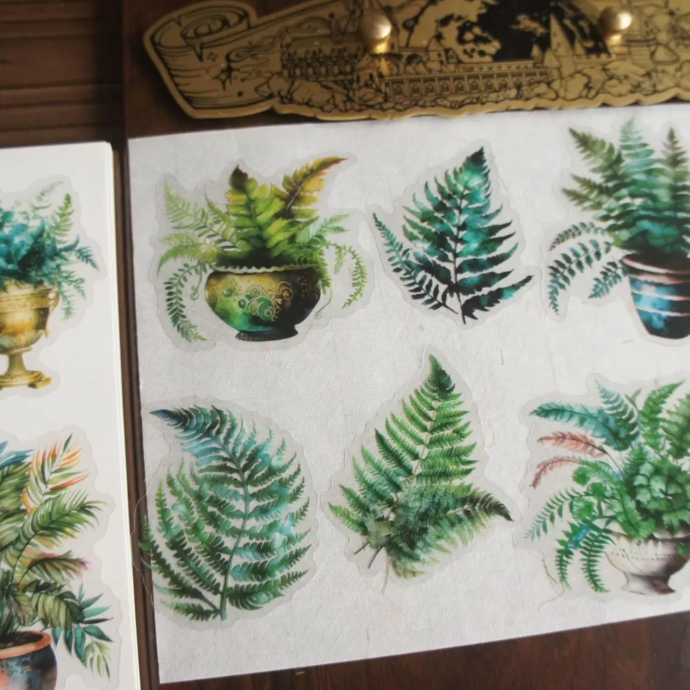 28pcs Tropical Plant Potted Plant Clover Fern Leaved Orchid Style PVC Sticker Scrapbooking DIY Gift Decoration Tag
28pcs Tropical Plant Potted Plant Clover Fern Leaved Orchid Style PVC Sticker Scrapbooking DIY Gift Decoration Tag