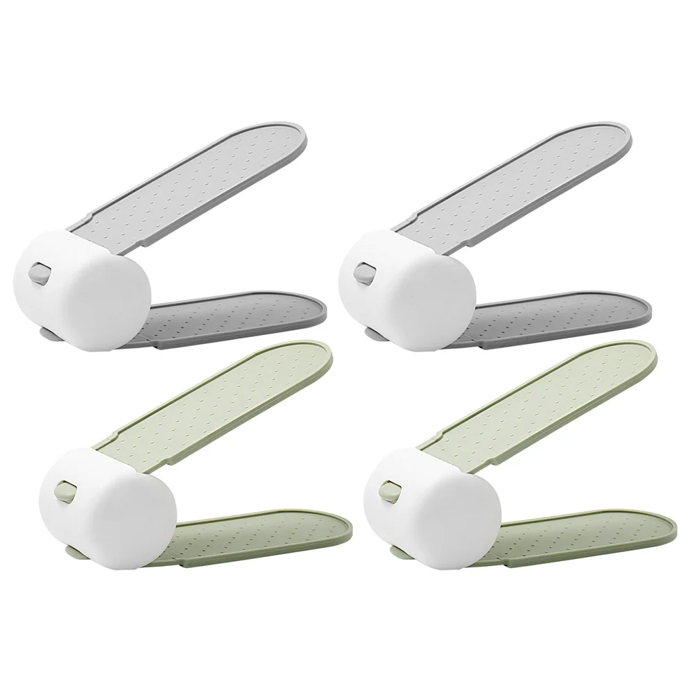 4 Pcs Shoe Holder Shoes Adjustable Slipper Rack Slots Shelf Storage Home Space-saving 2-layer Household Brackets
4 Pcs Shoe Holder Shoes Adjustable Slipper Rack Slots Shelf Storage Home Space-saving 2-layer Household Brackets
