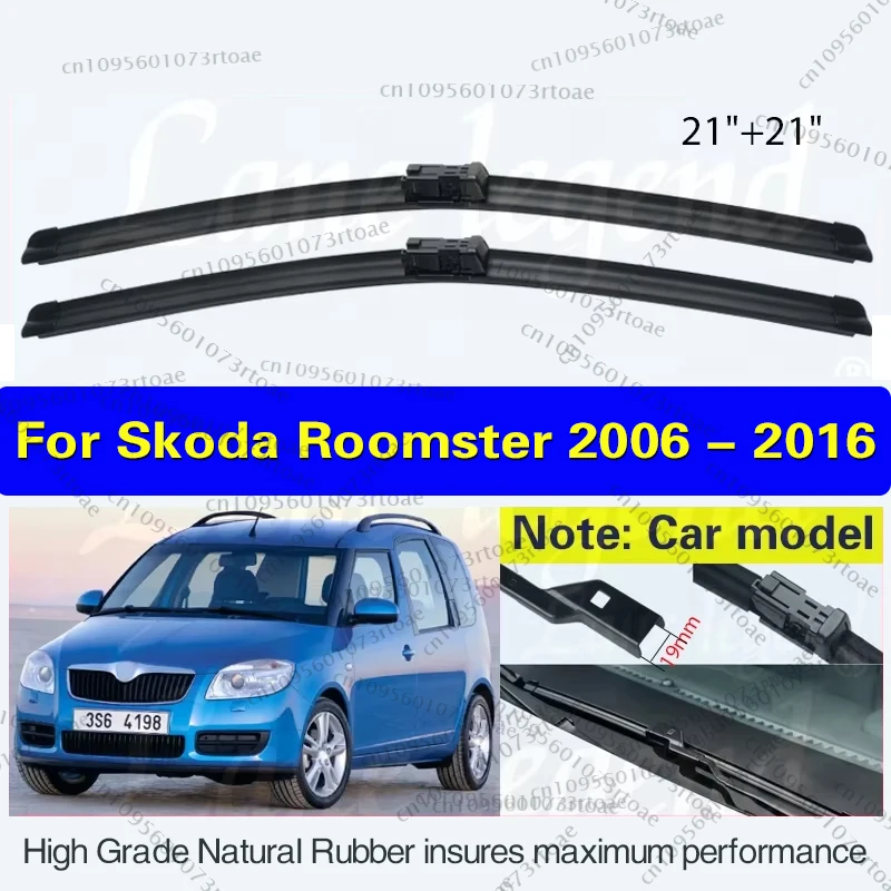 For Skoda Roomster 2006 - 2016 Wiper Front Wiper Blades Windshield Windscreen Front Window Rain Brush 21"+21" Car Accessories
For Skoda Roomster 2006 - 2016 Wiper Front Wiper Blades Windshield Windscreen Front Window Rain Brush 21"+21" Car Accessories
