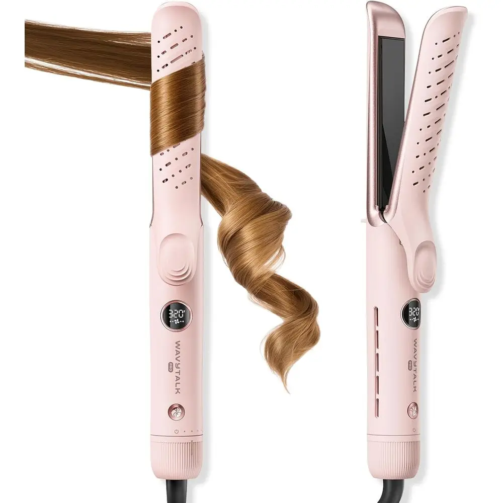 Two-in-One Curling and Straightening Iron: Achieve Perfect Curls and Smooth Locks with Minimal Heat Damage
Two-in-One Curling and Straightening Iron: Achieve Perfect Curls and Smooth Locks with Minimal Heat Damage
