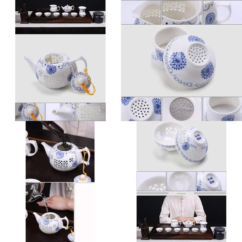 Китайский традиционный чайный сервиз с чайником, гонгдао бэй, чайным фильтром и 6 чашками - C-G-S3 (выпуск Sunward)
Китайский традиционный чайный сервиз с чайником, гонгдао бэй, чайным фильтром и 6 чашками - C-G-S3 (выпуск Sunward)