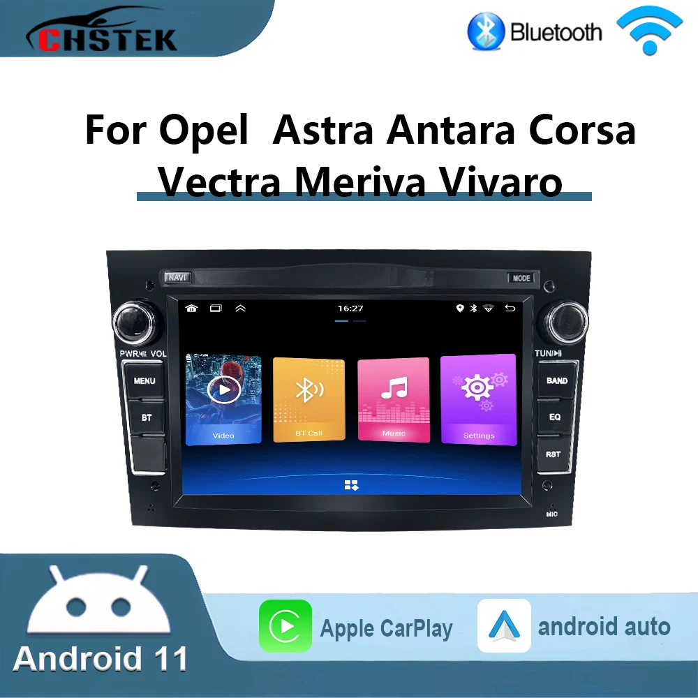 Car Radio Wireless Carplay for Opel Vauxhall Holden Astra H Antara 2 Corsa Vivaro Meriva Android 11 Multimedia Navigation Player
Car Radio Wireless Carplay for Opel Vauxhall Holden Astra H Antara 2 Corsa Vivaro Meriva Android 11 Multimedia Navigation Player