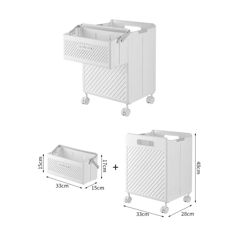 Foldable Dirty Clothes Basket, Multifunctional Laundry Basket with Large Capacity for Bathroom and Home
Foldable Dirty Clothes Basket, Multifunctional Laundry Basket with Large Capacity for Bathroom and Home