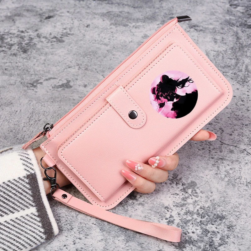 Sailor Moons Wallet Women Anime Cartoon Long Purse Lady Zipper Pouch Large Capacity Clutch Bag Card Holder High Quality Wallet
Sailor Moons Wallet Women Anime Cartoon Long Purse Lady Zipper Pouch Large Capacity Clutch Bag Card Holder High Quality Wallet