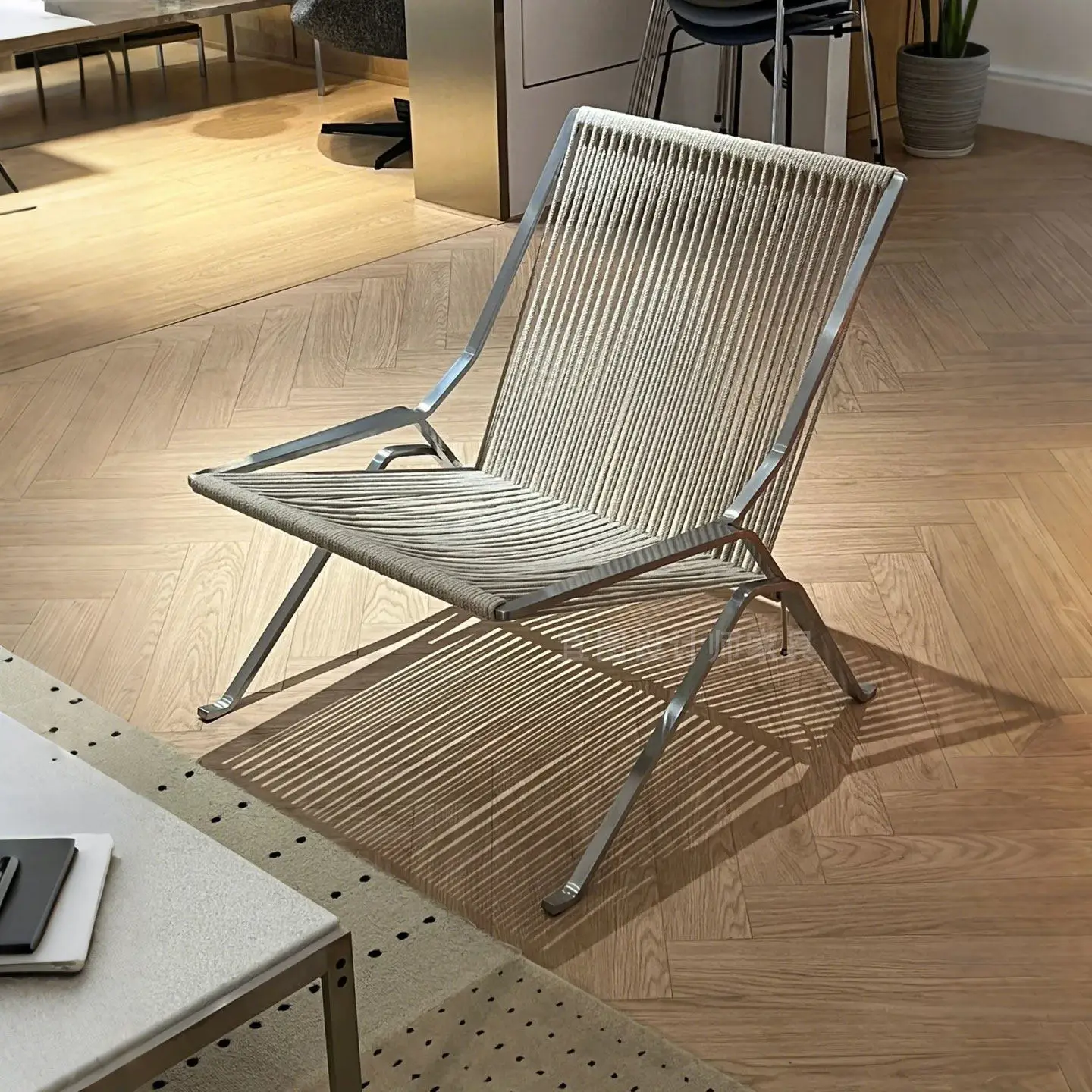 Single Lounge Chair Living Room Minimalist Rope Weaving Sofa Hotel Rest Area Reception Chair Outdoor Weaving Chair
Single Lounge Chair Living Room Minimalist Rope Weaving Sofa Hotel Rest Area Reception Chair Outdoor Weaving Chair