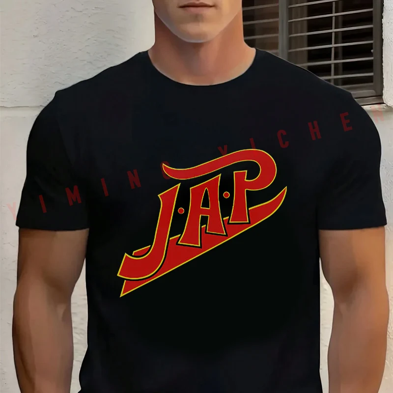 Men's Summer Cotton T-shirt J.A.P Motorradlogos Classic Motorcycle T Shirt Short Sleeved Casual Basic O-Neck Unisex Tops
Men's Summer Cotton T-shirt J.A.P Motorradlogos Classic Motorcycle T Shirt Short Sleeved Casual Basic O-Neck Unisex Tops