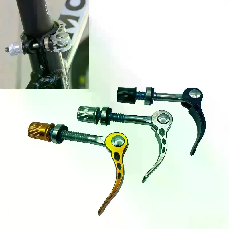 Bike Seat Post Clamp Quick Release Pin High-strength Aluminum Alloy Bicycle Seatpost Binder Bolt
Bike Seat Post Clamp Quick Release Pin High-strength Aluminum Alloy Bicycle Seatpost Binder Bolt