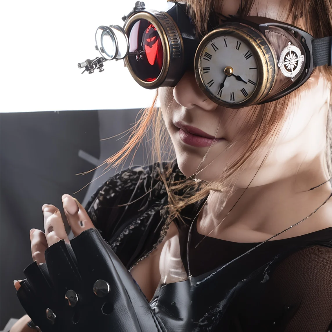 2pcs Fashion Punk Dress Glasses + Gloves Suitable for Men Women Hip-Hop Rock Party Dress Punk Style for Masquerade Pool Party
2pcs Fashion Punk Dress Glasses + Gloves Suitable for Men Women Hip-Hop Rock Party Dress Punk Style for Masquerade Pool Party