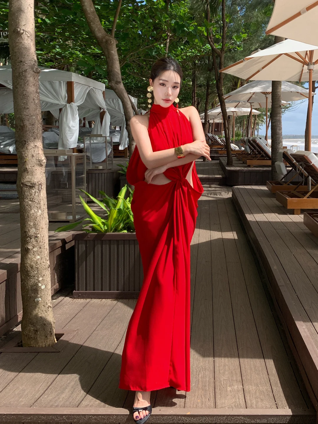 Потрясающая длинная юбка с красным узлом и вырезом Ne Beach Dr Sexy Pure Desire Island Beach Vaion, мягкая дышащая летняя юбка
Потрясающая длинная юбка с красным узлом и вырезом Ne Beach Dr Sexy Pure Desire Island Beach Vaion, мягкая дышащая летняя юбка