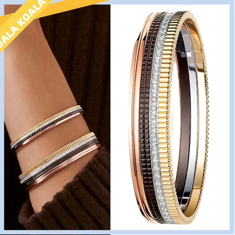 Классический тренд 2025, хит продаж, браслет S925 Ice Cube Gear Edge, роскошные модные вечерние универсальные украшения для рабочего места - праздничный подарок 
Классический тренд 2025, хит продаж, браслет S925 Ice Cube Gear Edge, роскошные модные вечерние универсальные украшения для рабочего места - праздничный подарок