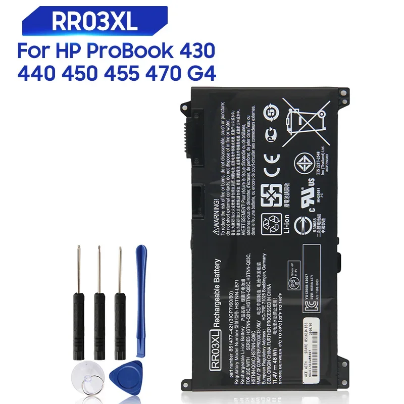 Высококачественная сменная батарея для HP HSTNN-Q01C Q04C Q02C Q03C Q06C RR03XL HSTNN-LB7I литий-ионные аккумуляторы 3930 мАч
Высококачественная сменная батарея для HP HSTNN-Q01C Q04C Q02C Q03C Q06C RR03XL HSTNN-LB7I литий-ионные аккумуляторы 3930 мАч