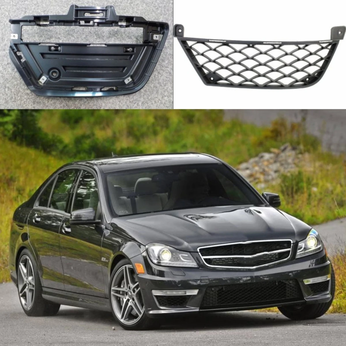 Передняя решетка радиатора с рамкой противотуманной фары для Mercedes Benz C-Class C63 W204 AMG 2007-2014
Передняя решетка радиатора с рамкой противотуманной фары для Mercedes Benz C-Class C63 W204 AMG 2007-2014