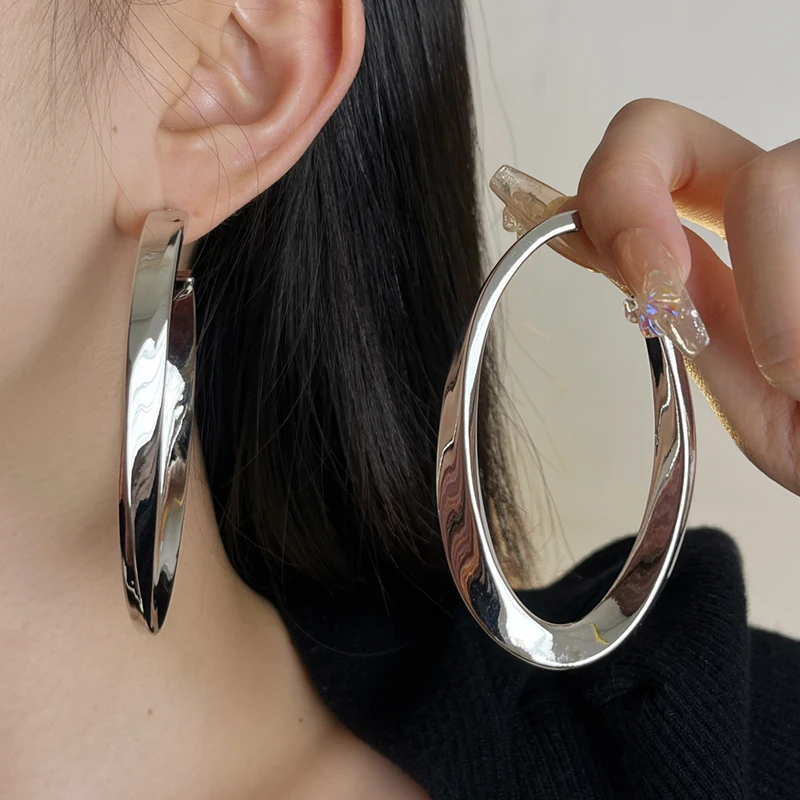 Fashion Geometric Oval Silver Women's Earrings,Luxury Hypoallergenic Women Earrings Daily Party Dinner Jewelry Gift Accessories
Fashion Geometric Oval Silver Women's Earrings,Luxury Hypoallergenic Women Earrings Daily Party Dinner Jewelry Gift Accessories