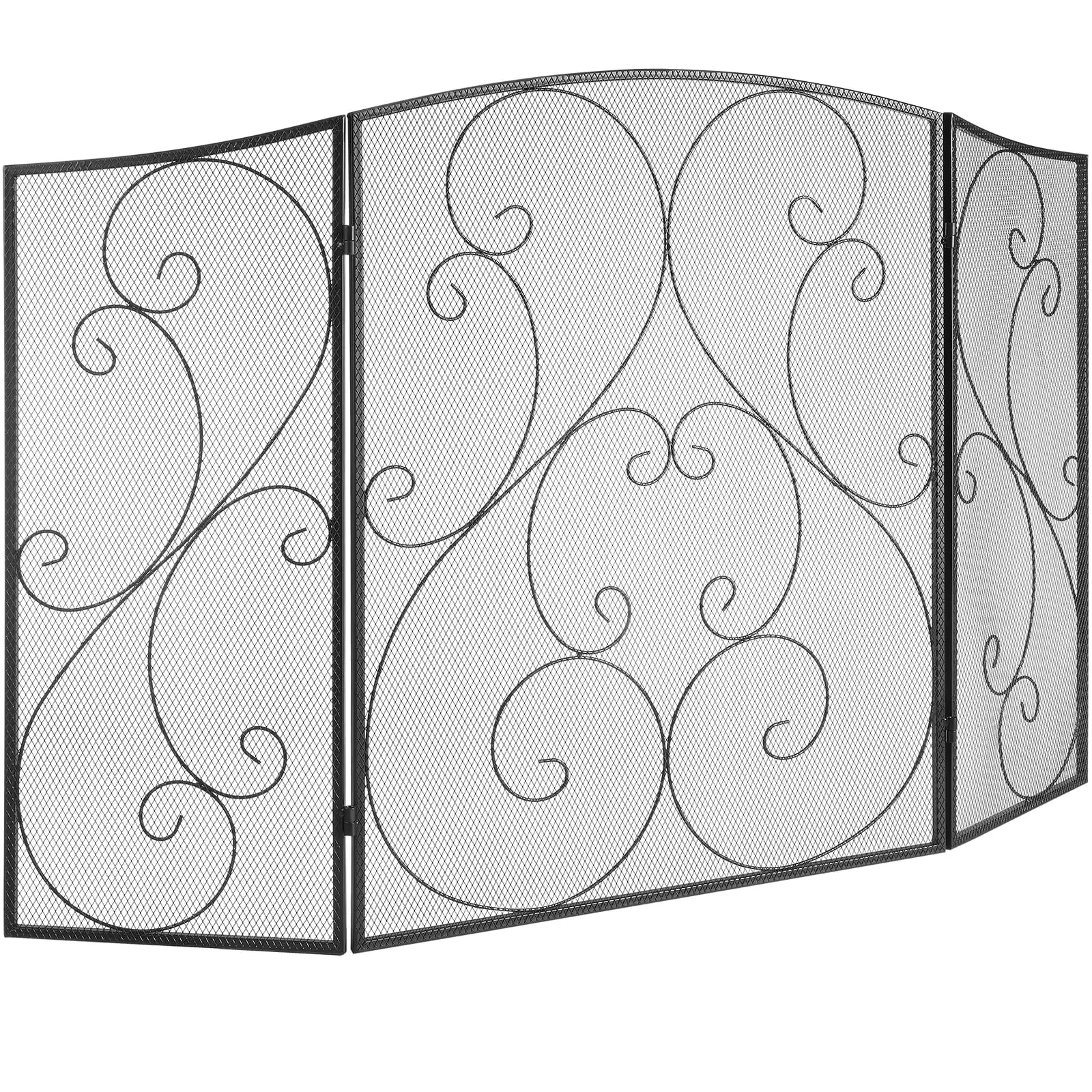 SKYSHALO 48 x 30,2 дюйма Каминный экран 3-панельная железная сетка Искра Винтаж Черный
SKYSHALO 48 x 30,2 дюйма Каминный экран 3-панельная железная сетка Искра Винтаж Черный