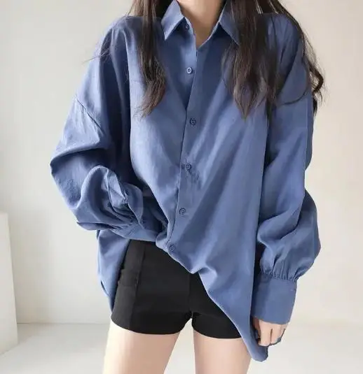 Женская рубашка осень/зима 2025, рубашка с длинными рукавами и фонариком, свободная повседневная верхняя рубашка, платье, кардиган, куртка, простая повседневная рубашка
Женская рубашка осень/зима 2025, рубашка с длинными рукавами и фонариком, свободная повседневная верхняя рубашка, платье, кардиган, куртка, простая повседневная рубашка