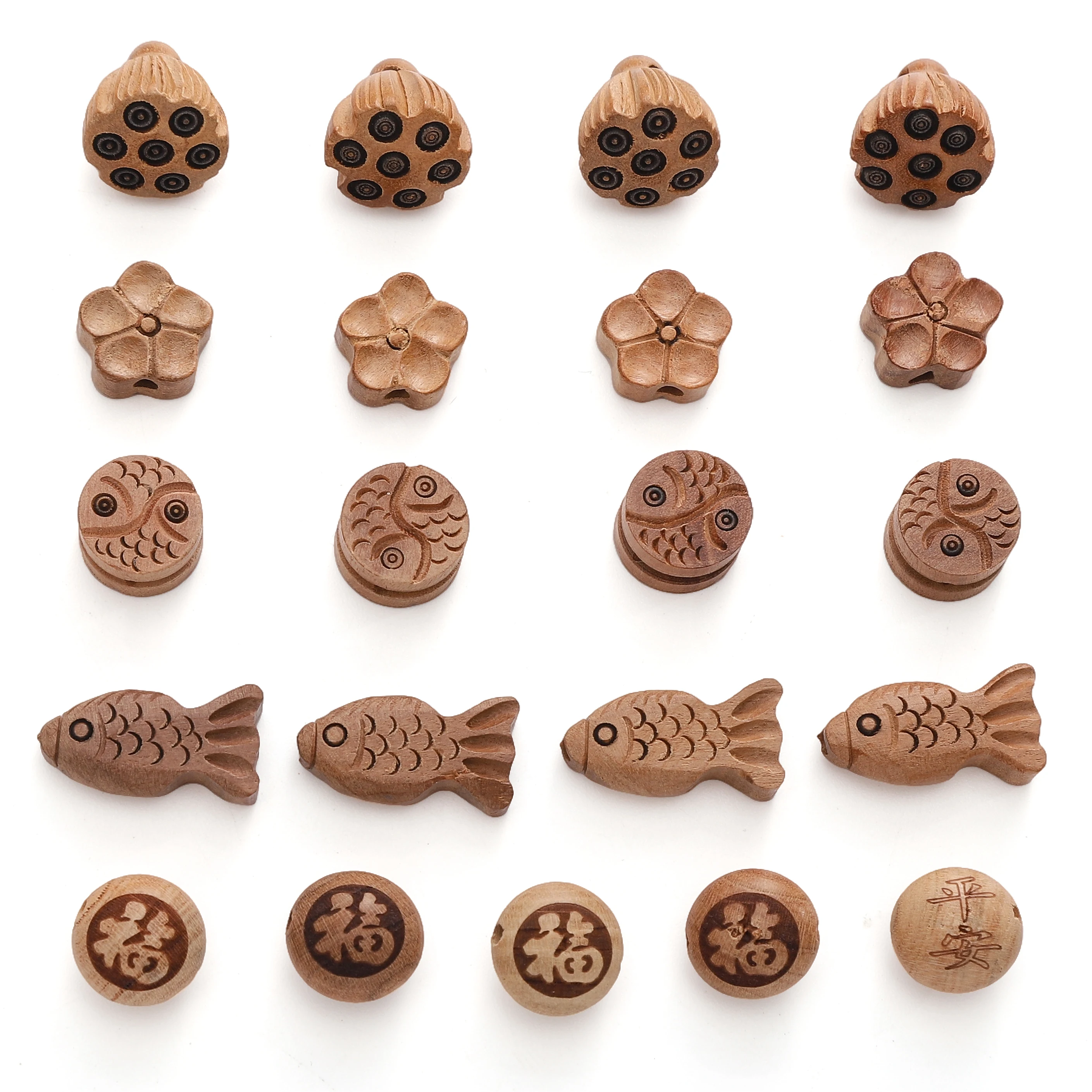 Beading Natural Wooden Beads Calabash Beads Fish Loose Spacer Beads for Jewelry Making DIY Craft Gifts Bracelet Necklace
Beading Natural Wooden Beads Calabash Beads Fish Loose Spacer Beads for Jewelry Making DIY Craft Gifts Bracelet Necklace
