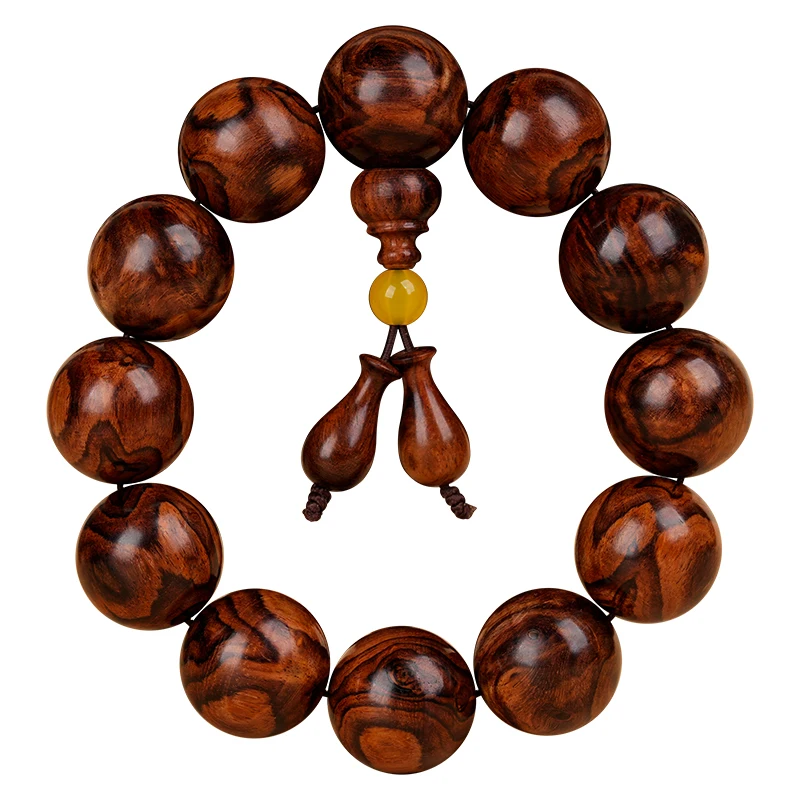 Hainan Scented Rosewood Bracelet Purple Oil Pear Sea Yellow Grimace Older Material Made Prayer Beads Bracelet Binding
Hainan Scented Rosewood Bracelet Purple Oil Pear Sea Yellow Grimace Older Material Made Prayer Beads Bracelet Binding