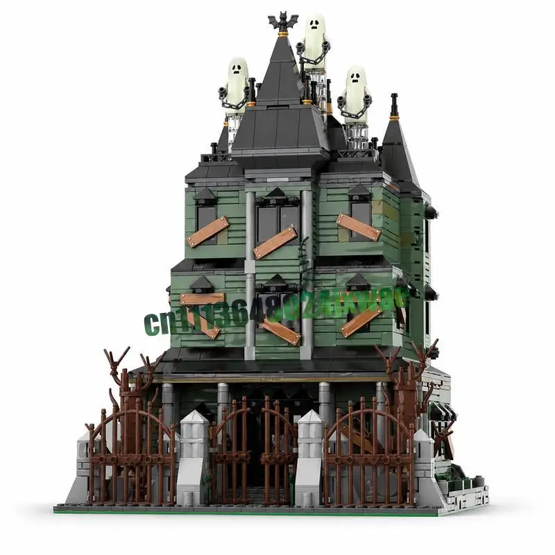 2164PCS Haunted Mansion Modular Deluxe Edition MOC Building Blocks Custom Assembly DIY Creative Model Puzzle Halloween Toy Gift
2164PCS Haunted Mansion Modular Deluxe Edition MOC Building Blocks Custom Assembly DIY Creative Model Puzzle Halloween Toy Gift