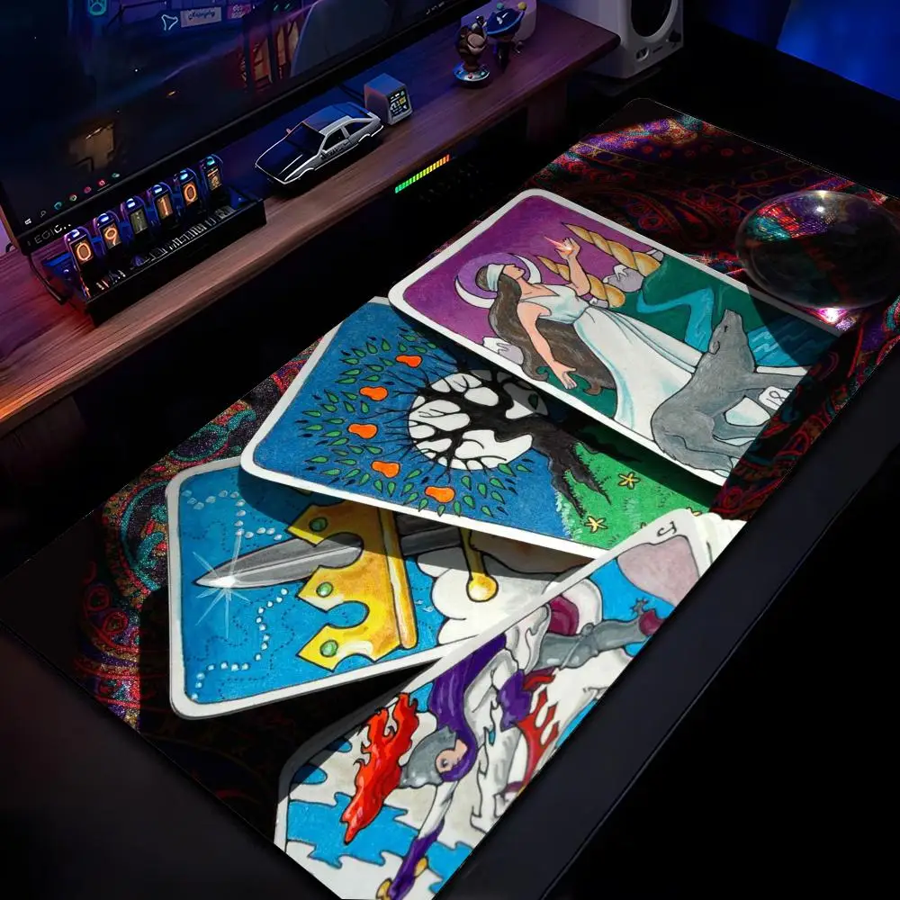 Divination Cards Mouse Pad Mousepad HD Printing Computer Gamers Locking Edge Non-slip Mouse Pad XXL90x40cm Keyboard PC Desk Pad
Divination Cards Mouse Pad Mousepad HD Printing Computer Gamers Locking Edge Non-slip Mouse Pad XXL90x40cm Keyboard PC Desk Pad