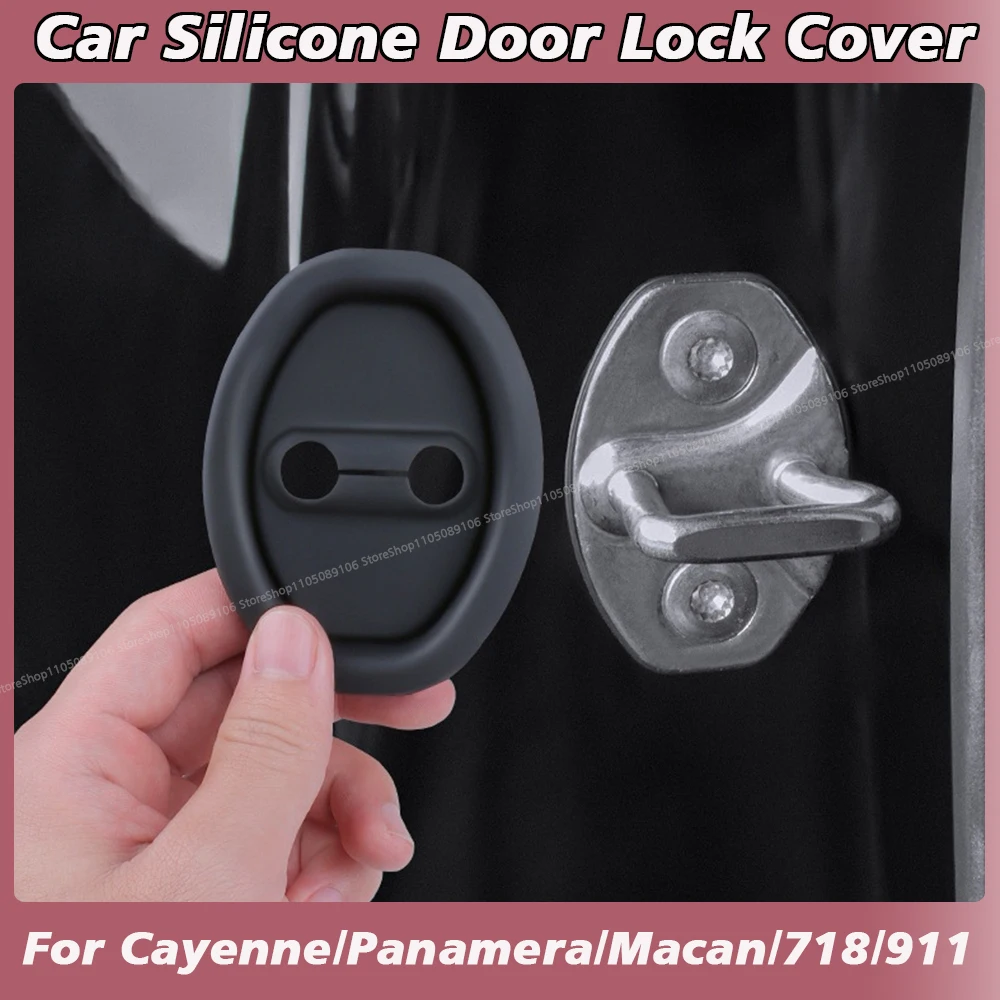 For Porsche Panamera Cayenne Macan 718 911 Car Door Latch Guard Cover Silicone Car Door Lock Cover Protector and Noise Reduction
For Porsche Panamera Cayenne Macan 718 911 Car Door Latch Guard Cover Silicone Car Door Lock Cover Protector and Noise Reduction