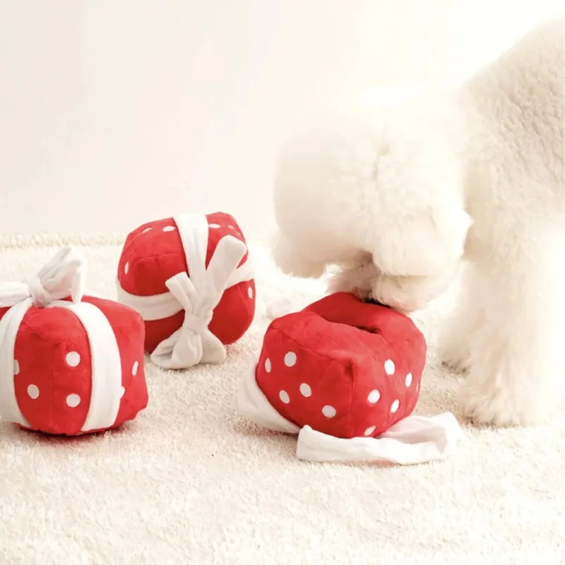 INS Cute Pet Toy Nibble Hide Food Gift Box Toy Sniffing Bb Call Vocal Interactive Slow Food Birthday Gift Dog Toys Pet Supplies
INS Cute Pet Toy Nibble Hide Food Gift Box Toy Sniffing Bb Call Vocal Interactive Slow Food Birthday Gift Dog Toys Pet Supplies