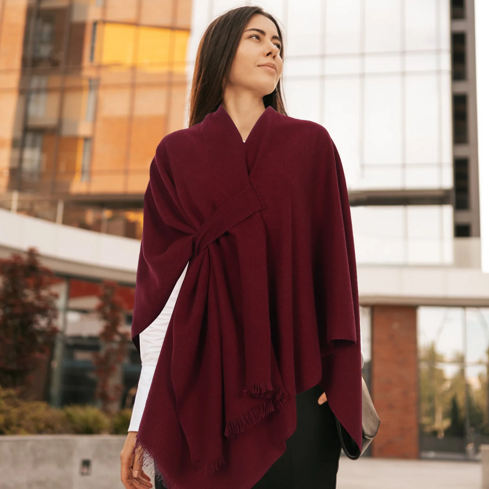 Solid Color Tassel Decorative Shawl Wrap Large Winter Warm Bridal Wedding Shawl Cape Bridesmaid Evening Stole Dress Banquet
Solid Color Tassel Decorative Shawl Wrap Large Winter Warm Bridal Wedding Shawl Cape Bridesmaid Evening Stole Dress Banquet