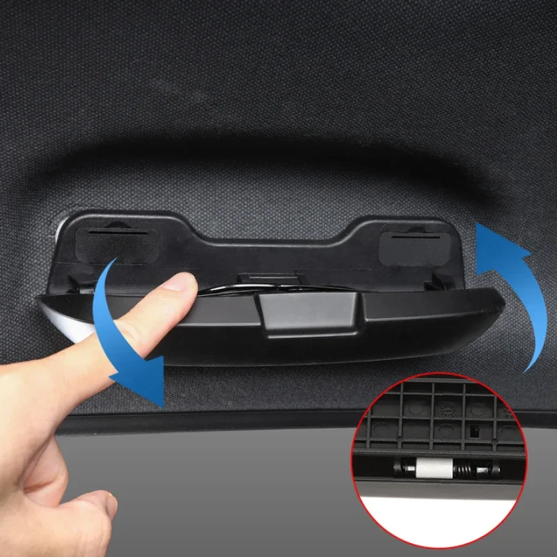 ABS Black Car Glasses Sunglasses Holder Case Storage Box Interior Car Accessories For Toyota Land Cruiser Prado 250 LC250 24-25
ABS Black Car Glasses Sunglasses Holder Case Storage Box Interior Car Accessories For Toyota Land Cruiser Prado 250 LC250 24-25