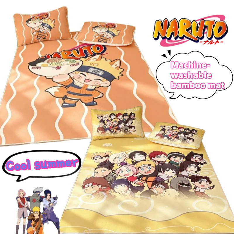 New NARUTO Uzumaki Naruto Uchiha Sasuke Machine Washable Mat Three-piece Set High-value Creative Animation Pattern Ice Silk Mat
New NARUTO Uzumaki Naruto Uchiha Sasuke Machine Washable Mat Three-piece Set High-value Creative Animation Pattern Ice Silk Mat