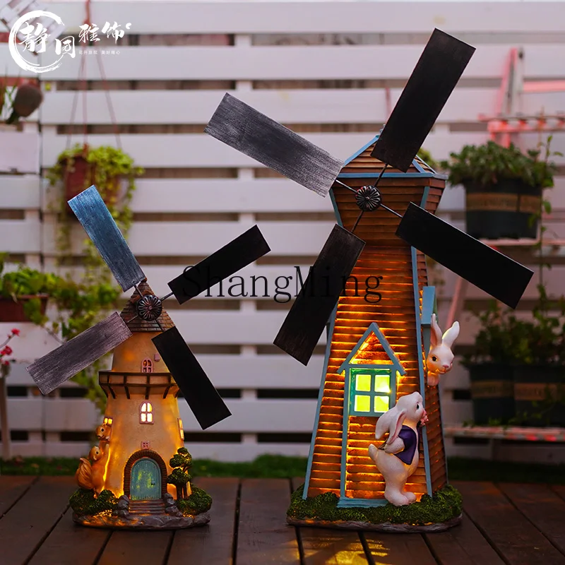 HJ Outdoor Garden Windmill Decoration Ornament Terrace Balcony Landscaping Arrangement Solar Ambient Light Creative Flower Pot
HJ Outdoor Garden Windmill Decoration Ornament Terrace Balcony Landscaping Arrangement Solar Ambient Light Creative Flower Pot