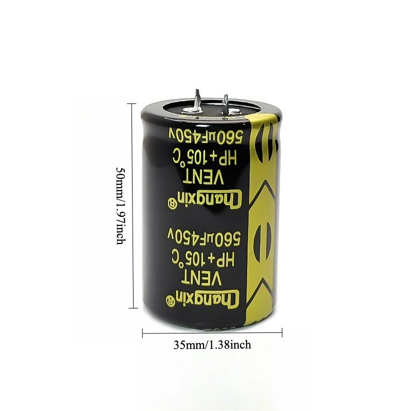 450V 560uF Snap in Electrolytic Capacitor Original New High Quality 35x50mm for Power Supply Amplifier
450V 560uF Snap in Electrolytic Capacitor Original New High Quality 35x50mm for Power Supply Amplifier