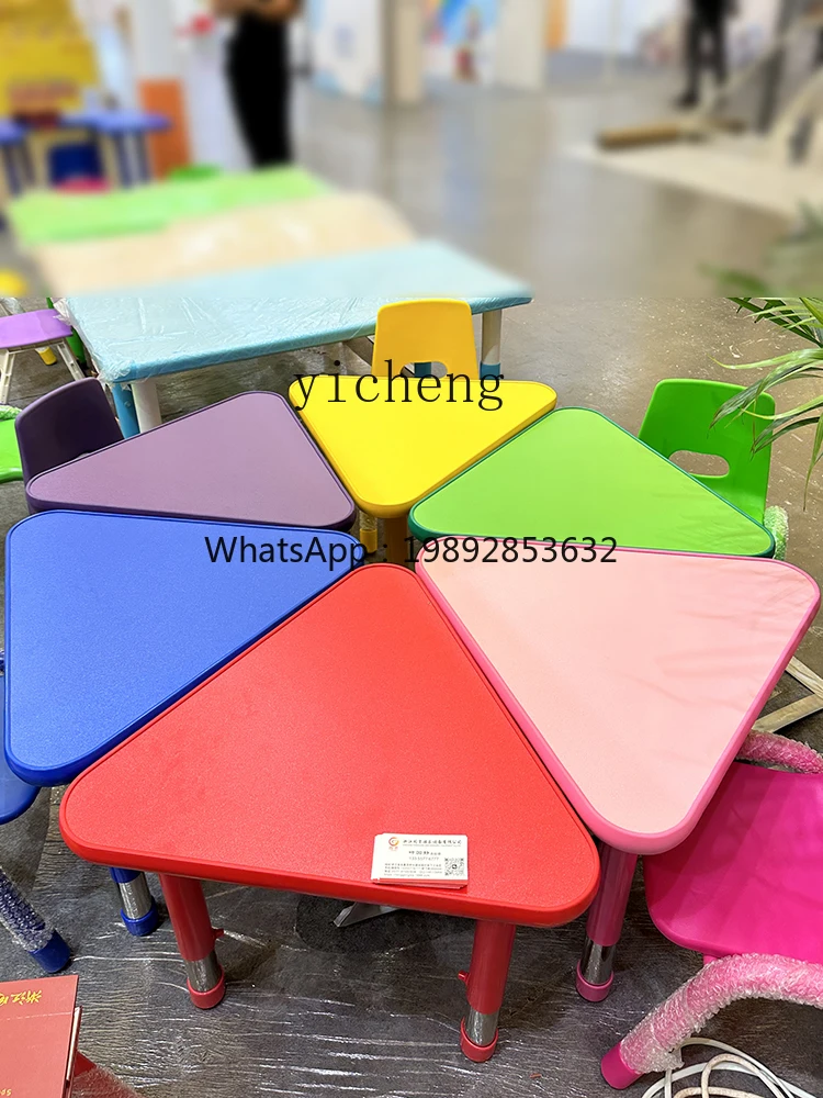 Children's Petal Painting Table Rectangular Table and Chair Irregular Shape Lifting Table Early Education
Children's Petal Painting Table Rectangular Table and Chair Irregular Shape Lifting Table Early Education