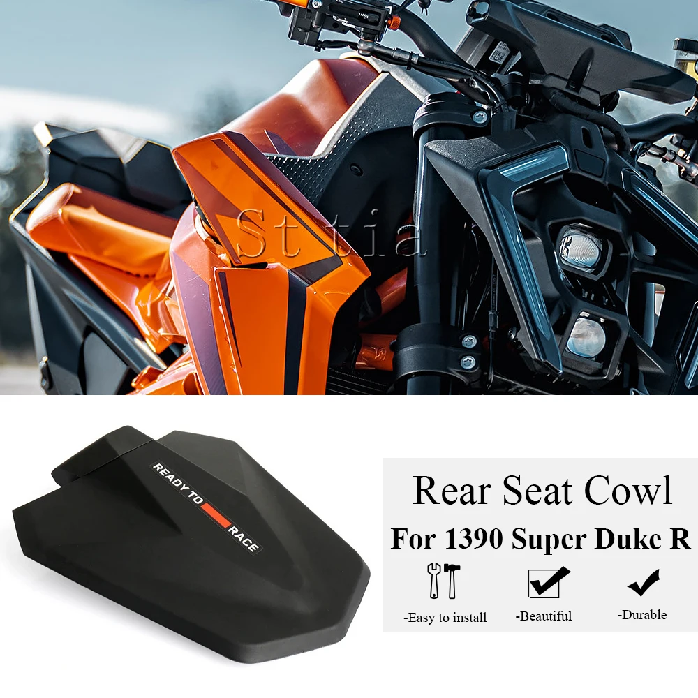 For 1390 Super Duke R 2024 2025 1390 SUPERDUKE R New Motorcycle Rear Seat Cowl Pillion Fairing Tail Section Cover Hump Fairing
For 1390 Super Duke R 2024 2025 1390 SUPERDUKE R New Motorcycle Rear Seat Cowl Pillion Fairing Tail Section Cover Hump Fairing