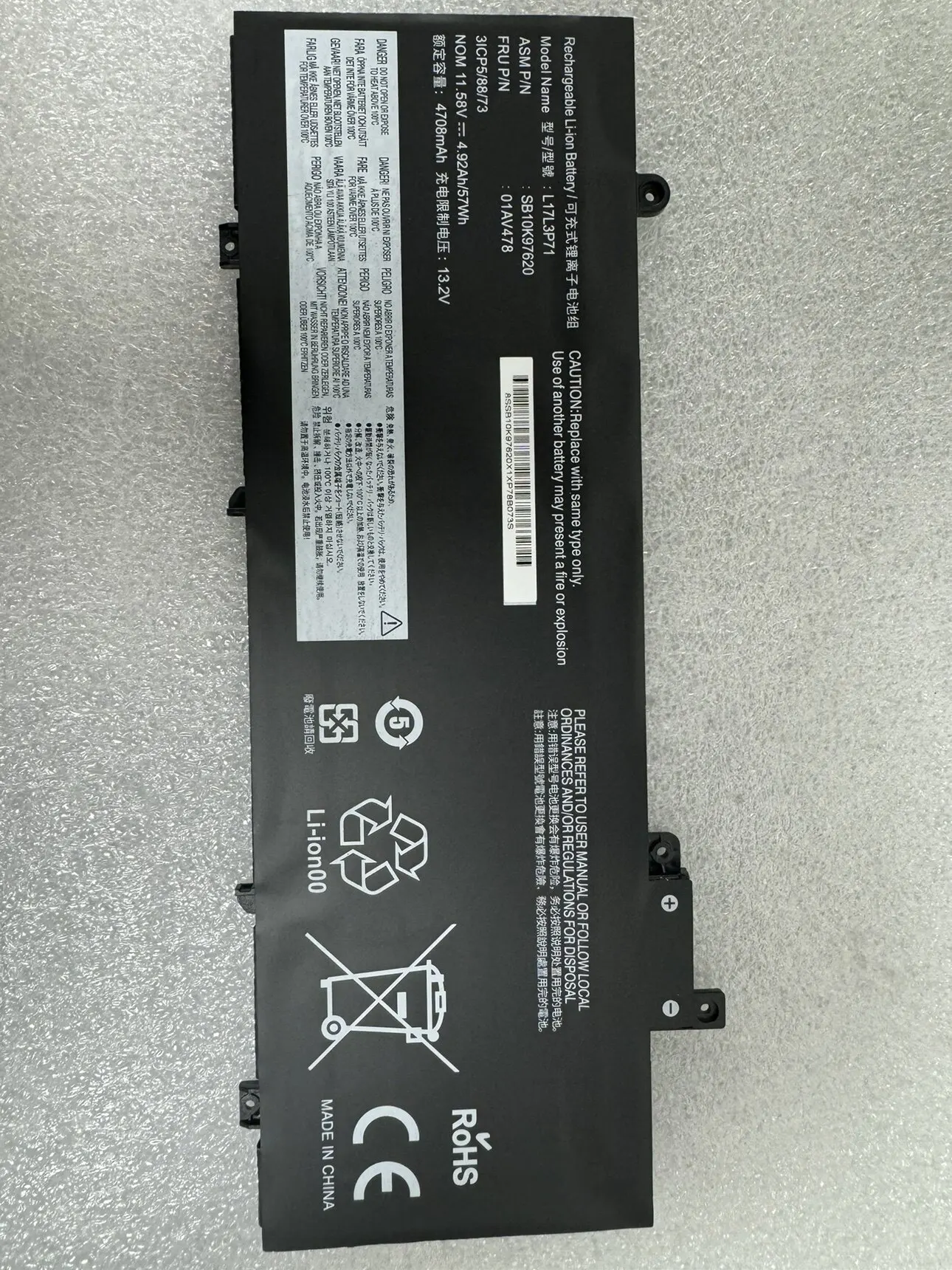 ,。for Lenovo ThinkPad T480S L17M3P72 01AV478 L17L3P71 battery,。
,。for Lenovo ThinkPad T480S L17M3P72 01AV478 L17L3P71 battery,。