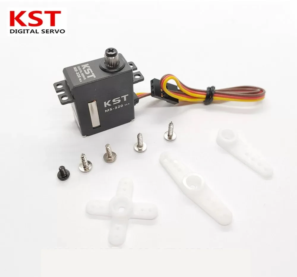 Original KST MS320 Contactless Position Sensor Hardened Steel Gear Digital CCPM Servo for Goblin 380 450 RC Helicopter & Robot
Original KST MS320 Contactless Position Sensor Hardened Steel Gear Digital CCPM Servo for Goblin 380 450 RC Helicopter & Robot